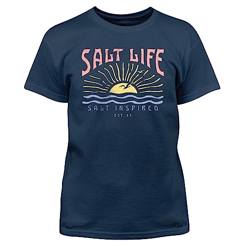 Salt Life Girls' Good Morning Sunshine Youth Short Sleeve Classic Fit Shirt
