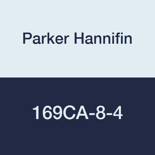 Parker Hannifin 169CA-8-4 Forged Brass Male Elbow Compress-Align Fitting, 1/2" Compression Tube x 1/4" Male Thread