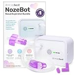 Dr. Noze Best - NozeBot | Electric Nasal Aspirator | Hospital Grade Suction | Safe for Infants and Toddlers (Mild to Severe Congestion - The Original NozeBot)