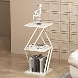 Ampio design aperto: la libreria YHWKGZ presenta un layout aperto unico con partizionamento scientifico, ottimizzando lo spazio di archiviazione verticale. Perfetto per organizzare libri, oggetti da collezione, foto di famiglia, CD, fumetti, ornamenti, DVD, riviste e altro ancora.