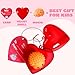 JOYIN 28 PCS Valentine’s Day Mochi Squishy Toys Filled Hearts and Gift Cards for Kids Valentine Classroom Exchange Party Favors, Kawaii Stress Relief Toys for School Game Prizes and Carnivals Gift