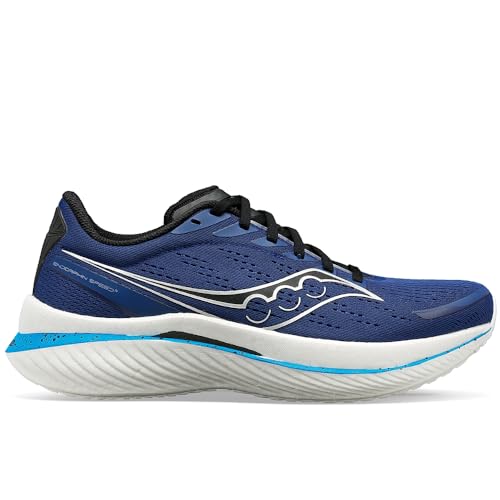 Saucony Endorphin Speed 3 Herren-Laufschuh, Indigo/Schwarz, 50 EU