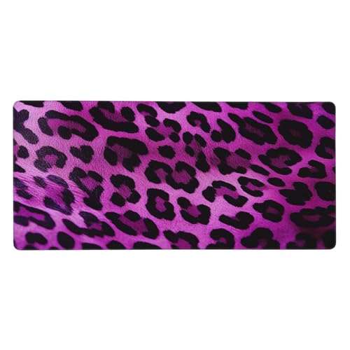 Tapis de souris de jeu antidérapant avec bords cousus pour gamer