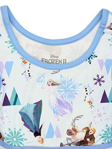 Disney Frozen Toddler Girls Fit and Flare Ultra Soft Dress3