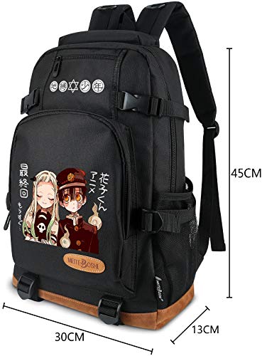 Roffatide Anime Toilet Bound Hanako Kun Yashiro Nene Printed Leisure Backpacks Laptop Backpack #TOP1