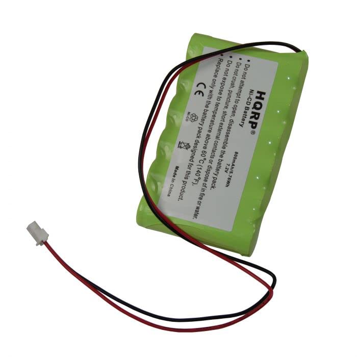 HQRP Battery Compatible with Ademco Honeywell LYNXRCHKITHC LYNXRCHKIT-HC K5109 781410403291 55026089 Replacement