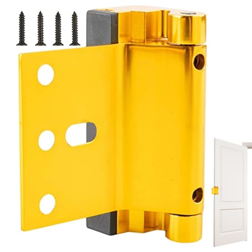 Pestillo de seguridad para puerta | Cerrojo de seguridad reforzado de aleación, soporta 800 libras de cerradura de seguridad para puerta delantera, cerradura de seguridad para puerta para privacidad