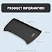 ZENGZJCX Wireless Charging Anti-Slip Mat for Sub@ru Crosstrek Accessories(Premium/Sport/Limited/Wilderness), Black Silicone Protective Pad for 2025 2024 Sub@ru Crosstrek Accessories