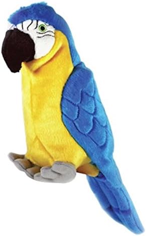 Jimmy Parrot Plush Squeaky Dog Toy