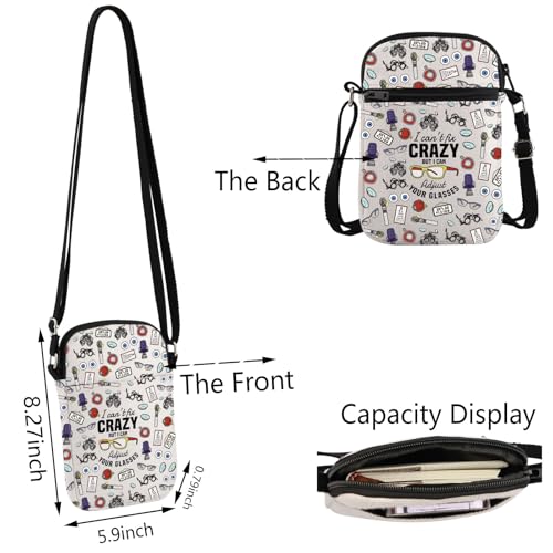 TSOTMO Dispensing Opticians Gift Optometry Gift Eyeglasses Crossbody Bag Knowledge Lovers Gifts2