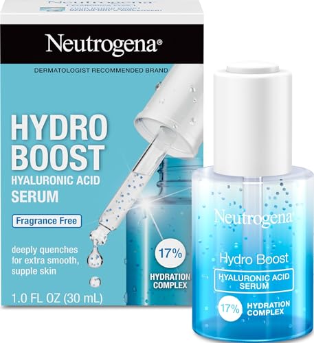Neutrogena Hydro Boost Hyaluronic Acid Serum for Face & Neck, 1 f...