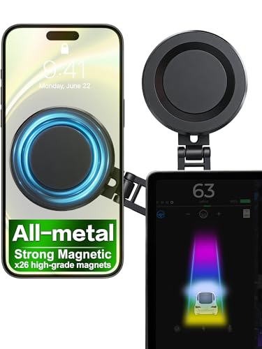 XIREL All-Metal Tesla Phone Mount MagSafe Foldable 360 Magnetic Holder