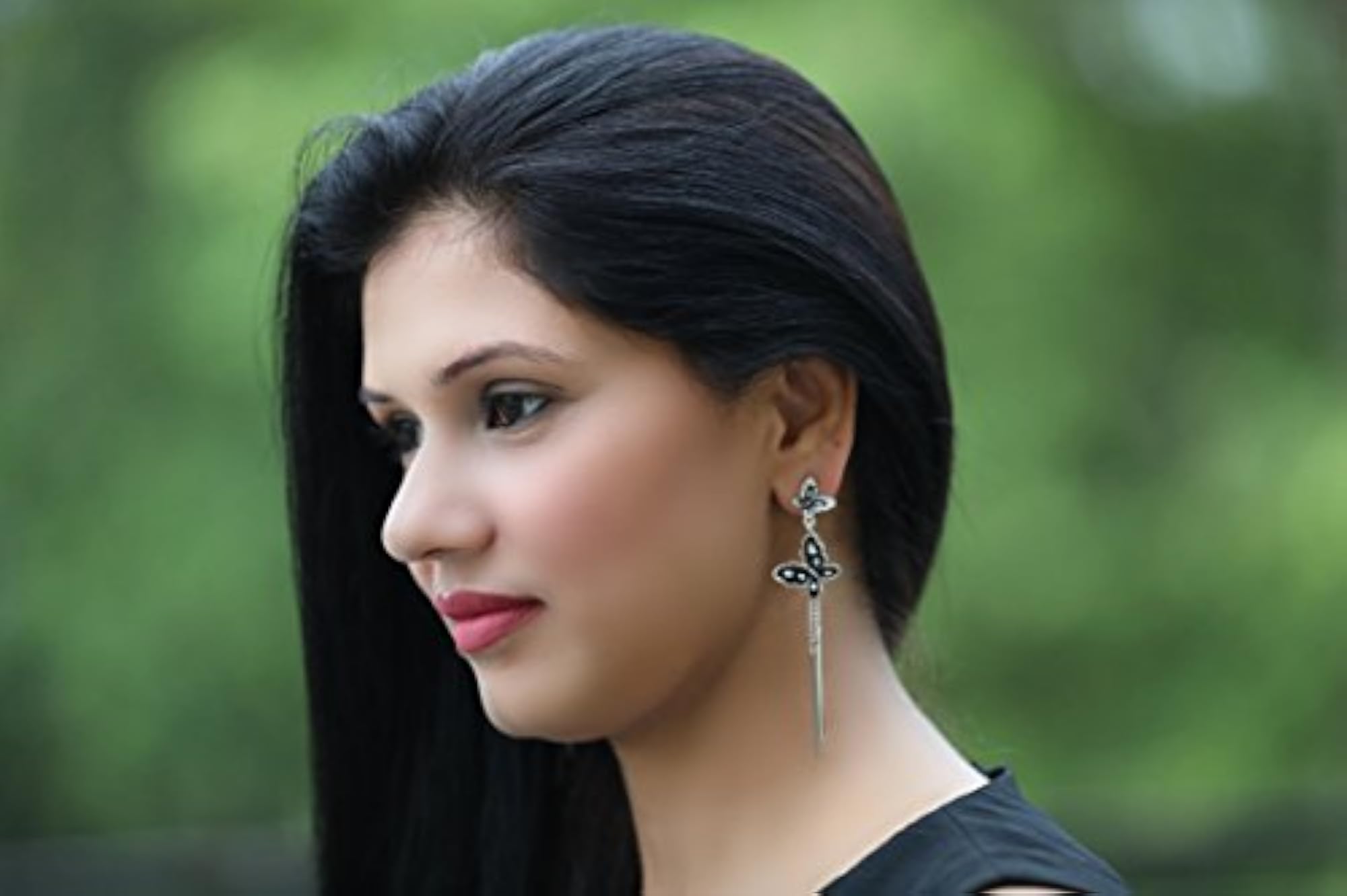 Butterfly Dangler Earrings For Women