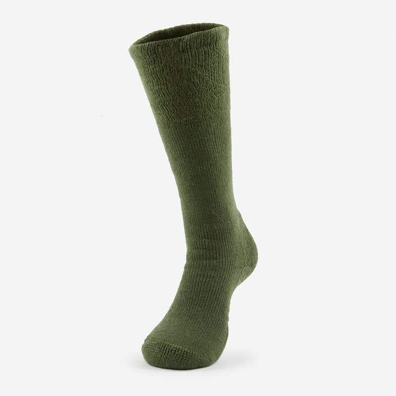 Image of thorlos womens Mcb Max Cushion Over the Calf Military Combat Boot Sock