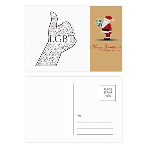 Cartes postales LGBT lot de 20 drapeau arc-en-ciel pour invitations pride