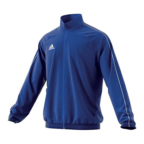 adidas Herren Jacke Core 18, Bold Blue/White, M, CV3685