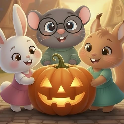 Mia M&uuml;mmel und das leuchtende K&uuml;rbisfest | Herbstgeschichte f&uuml;r Kinder 4-8