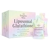 Liposomal Glutathione Liquid 1000mg – High Absorption Glutathione Supplement – Skin Brightening & Antioxidant Support – Beauty & Glow Formula for Women – Grape Jasmine Flavor – 30 Pouches