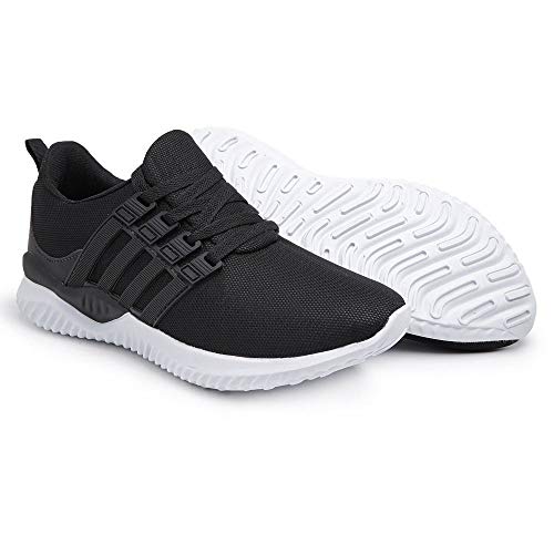 Tenis Masculino Para Caminhada Preto de Academia Spark Tamanho:44;Cor:Preto