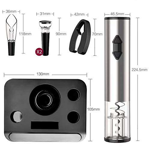 wivarra-Wein-Ffner-Geschenk-Set-Bar-Kit-mit-Elektrischem-Batteriebetriebenem-Flaschen-Ffner-AusgieeEr-Wein-Stopfen-Folien-Schneider-SttNder