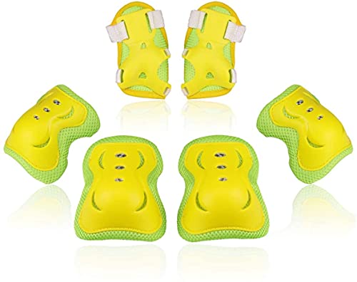 Image of BOSONER Kids /Youth Knee Pad Elbow Pads Guards Protective Gear Set for Roller Skates Cycling BMX Bike Skateboard Inline Skatings Scooter Riding Sports