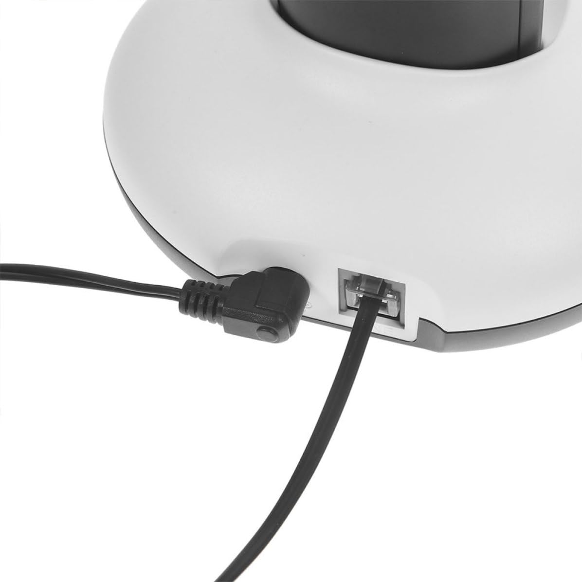 MAGICLULU Telefono Cordless Digitale a Tasti Grandi, Telefono di Casa Cordless Espandibile, Display LCD, Bianco, per Casa e Ufficio, per Anziani e Persone Vista Debole