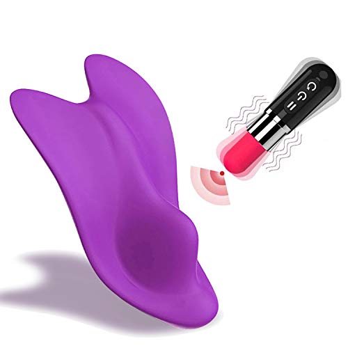 2 in 1 Remote Control Mini Wearable Clitoral Stimulation Vibrating Panties Bullet Vibrator, Rechargeable Waterproof Silicone Vagina Clit Stimulators Massager, Adult Sex Toys for Women and Couples