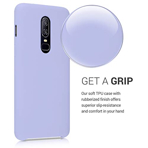 Kwmobile Custodia Compatibile con OnePlus 6 Cover