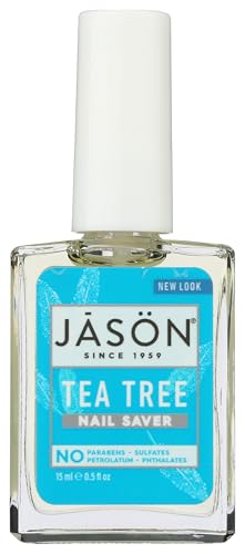 JASON NATURAL COSMETICS Tea Tree Nail Saver, 0.5 FZ