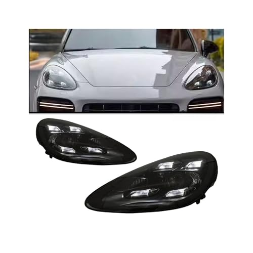 IEJPEQWW Lampe de voiture modifier Compatible for Porsche Cayenne 2011-2014 958.1/2015-2018 958.2...