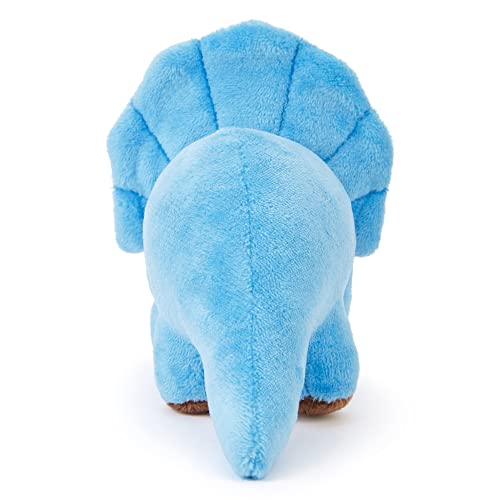 Zappi Co Kinder Kuschelweiches Plüschtier - Perfekte kuschelige Spielgefährten für Kinder Geburtstage und besondere Anlässe(12-15cm) (Triceratops)
