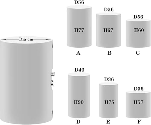 Miniatura 3 de ittsmnt Fundas de zócalo cilíndrico para decoraciones de fiesta, para niños, bandera de coche de carreras, cubiertas de pedestal deportivo, baby