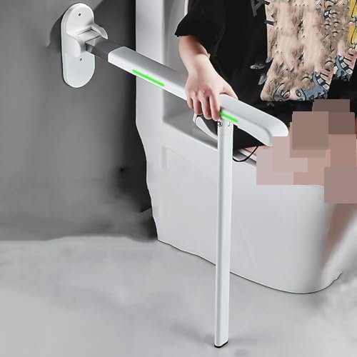 Barre d'appui pliable pour toilettes pour adapter la salle de bain des seniors