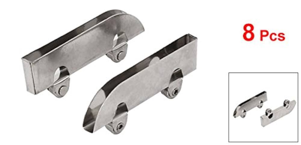 Amazon | uxcell 戸車 ガラスプーリー ステンレス鋼 スライド