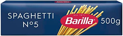 Barilla N.5 - Macarrão Grano Duro, Spaguetti, 500g