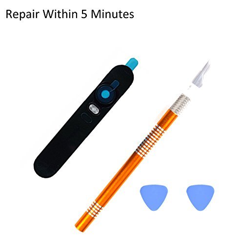 oGoDeal Rear Camera Lens Cover Glass Replacement with Flash Diffuser, Pre-installed Adhesive For Google Nexus 6P