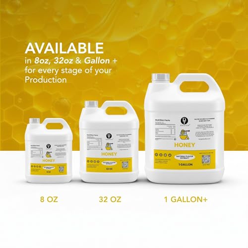 Image of Dolce Flav Natural Honey Flavoring Concentrate | Water Soluble | 32 Fl Oz