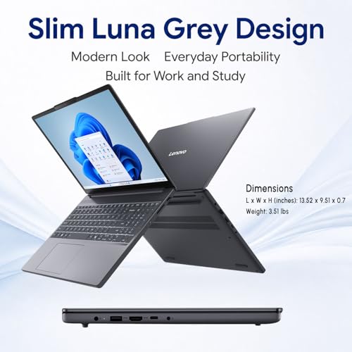 Image of Lenovo New 15.3 inch WUXGA Business Laptop, Intel Core i7-13620H (Beats i7-1355U), 40GB DDR5 RAM, 4TB SSD, Intel UHD Graphics, Wi-Fi 6, Windows 11 Pro, Computer for Work, Study & Productivity