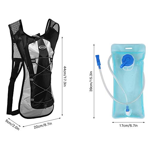 Pacote de ciclismo, Andoer Mochila de hidratação para esportes ao ar livre para acampamento, caminha