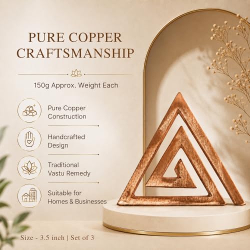 Image of The Spiritual Living Copper Helix for Vastu | 3.5 Inch | South West Vastu Remedy | Main Door Entrance | Bedroom | Toilet | Helix | Dosh Remedies | Vastu Remedies Products | South East | वास्तु उपाय |