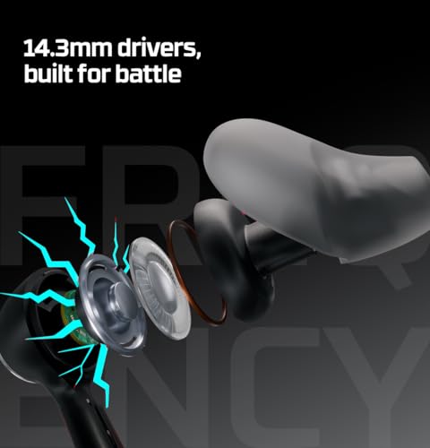 Image of HyperX Cloud Earbuds III - Wired Earbuds, PC; Nintendo Switch; Console Controller, Dynamic; 14.3 mm Driver, Silicone Ear Tips, Black, (BN7R9AA)