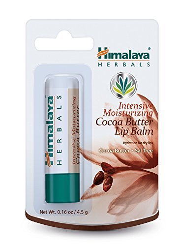 Intensive Moisturizing Cocoa Butter Lip Balm for Dry, Chapped Lips, 0.16 oz, 4 pack