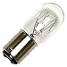Bulbrite 706110 15T7/DC 15W Incandescent Amusement & Appliance T7 Bulb with Double Contact Bayonet Base, Clear