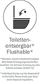 Cat's Best Sensitive, 100 % pflanzliche Katzenstreu, fest klumpend und antibakteriell aus veredelten Aktiv-Holzfasern – speziell für empfindliche Katzen, 2,9 kg/8 l