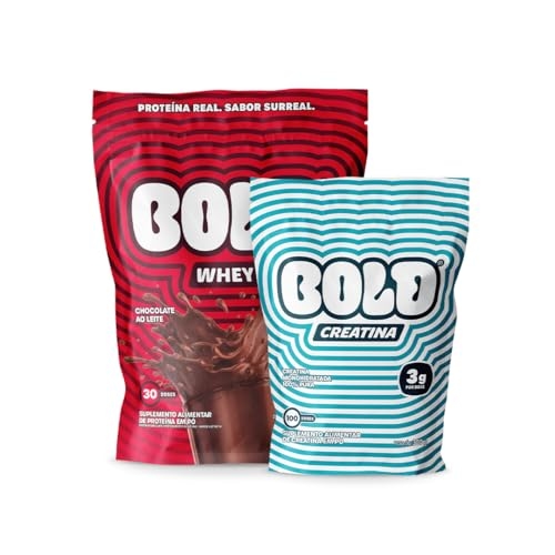 Bold Whey Chocolate ao Leite 900 g + Creatina 300g Bold Whey Chocolate ao Leite 900 g + Creatina 300g