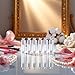 PurYupearl 6 Pcs 3ml Empty Lip Gloss Tubes Containers Clear Refillable Lip Balm Bottles Transparent Mini Lipstick Containers for DIY Makeup Lip Gloss Makeup