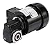 Bison 027-756-4420 Gear Motor, Right Angle, Inverter Duty, 1/4 hp, 20:1 Ratio, 80 rpm/60 Hz, 230 VAC