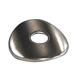 大里 ステンレス亀座金 穴径3/16インチ×幅20×厚み0.8mm 100本入 (3/16X2)