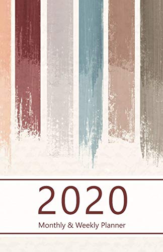 2020 Monthly & Weekly Planner: Set weekly goals and track progress with Achievements summary. Incl. also Calendar, Schedule and more. Monday start ... lines, modern design. Soft matte cover). image 3