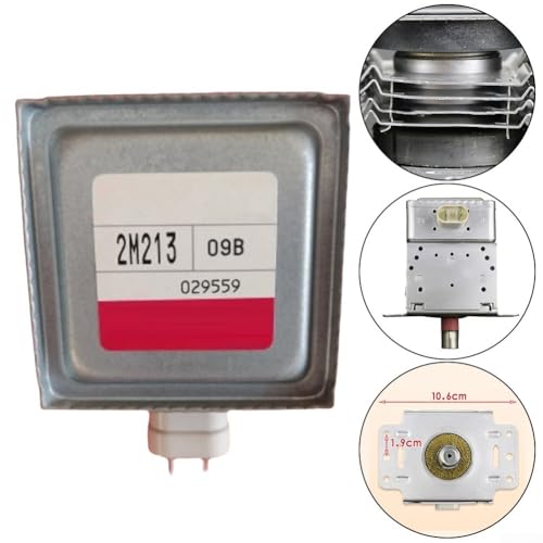 Miniatura 4 de Feegow Microondas Magnetron 2m213-09b Pieza De Repuesto Para Hornos Microondas Domésticos - Para Transmisor De Calefacción De Metal Duradero, Compatible Con Modelos 2m213